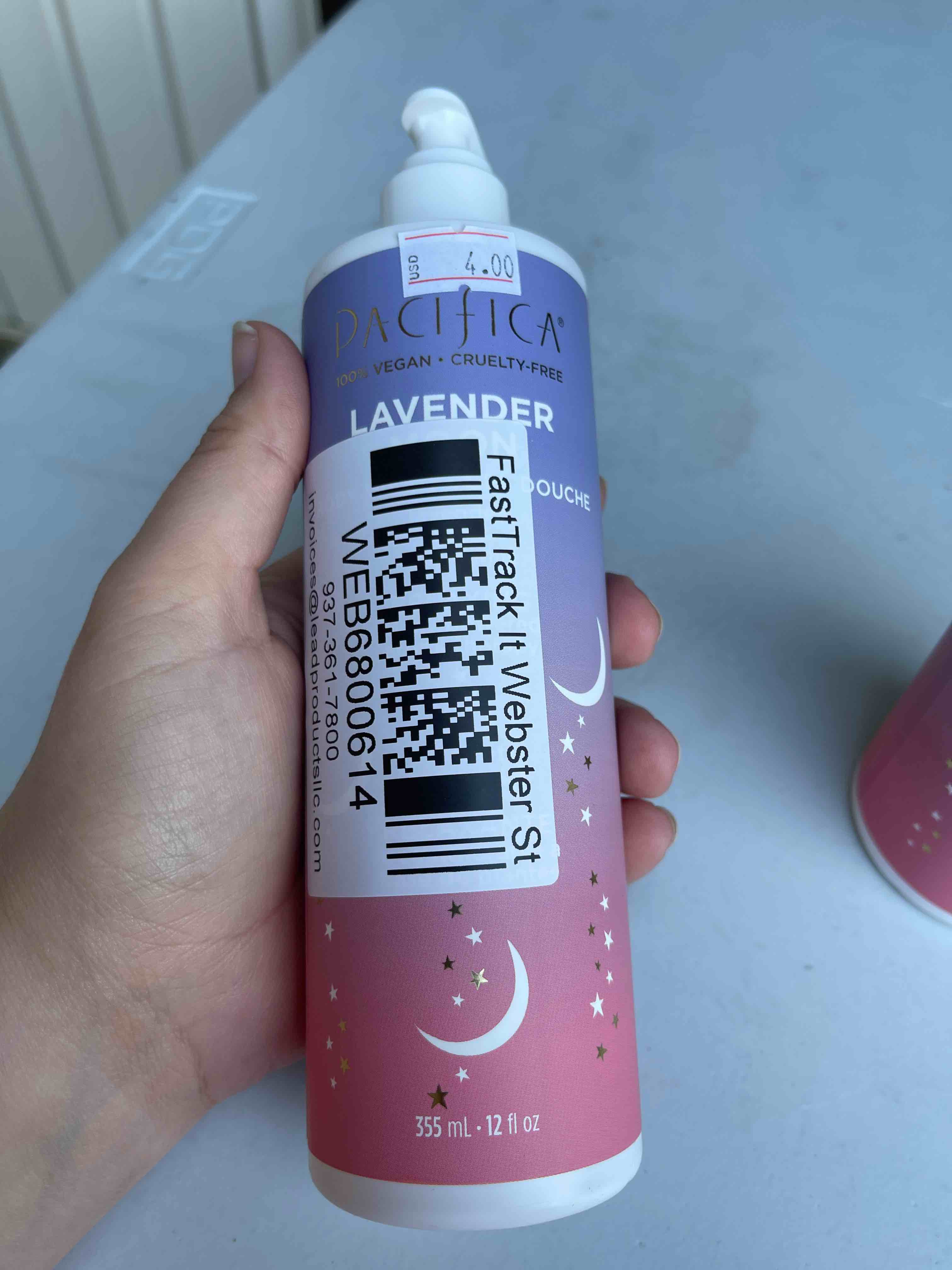 Pacifica Body Wash - Lavender Moon 12 oz