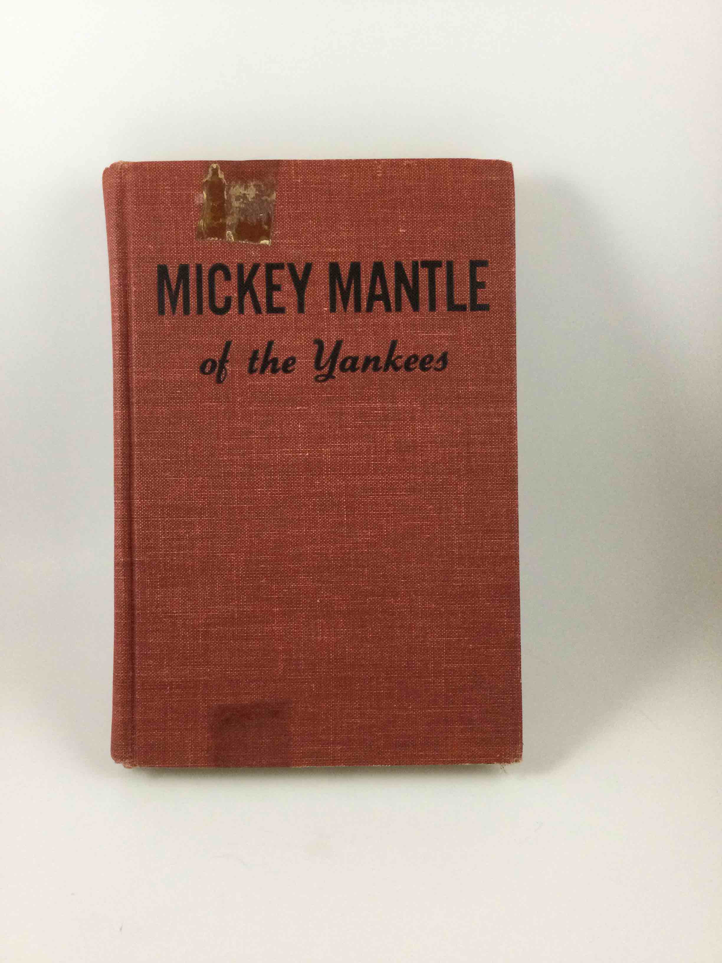 Mickey Mantle of the New York Yankees Vintage Book