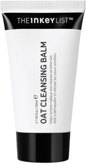 The INKEY List Oat Cleansing Balm, Rich Balm Removes Makeup and Impurities, Reduces Redness, 5.0 fl oz