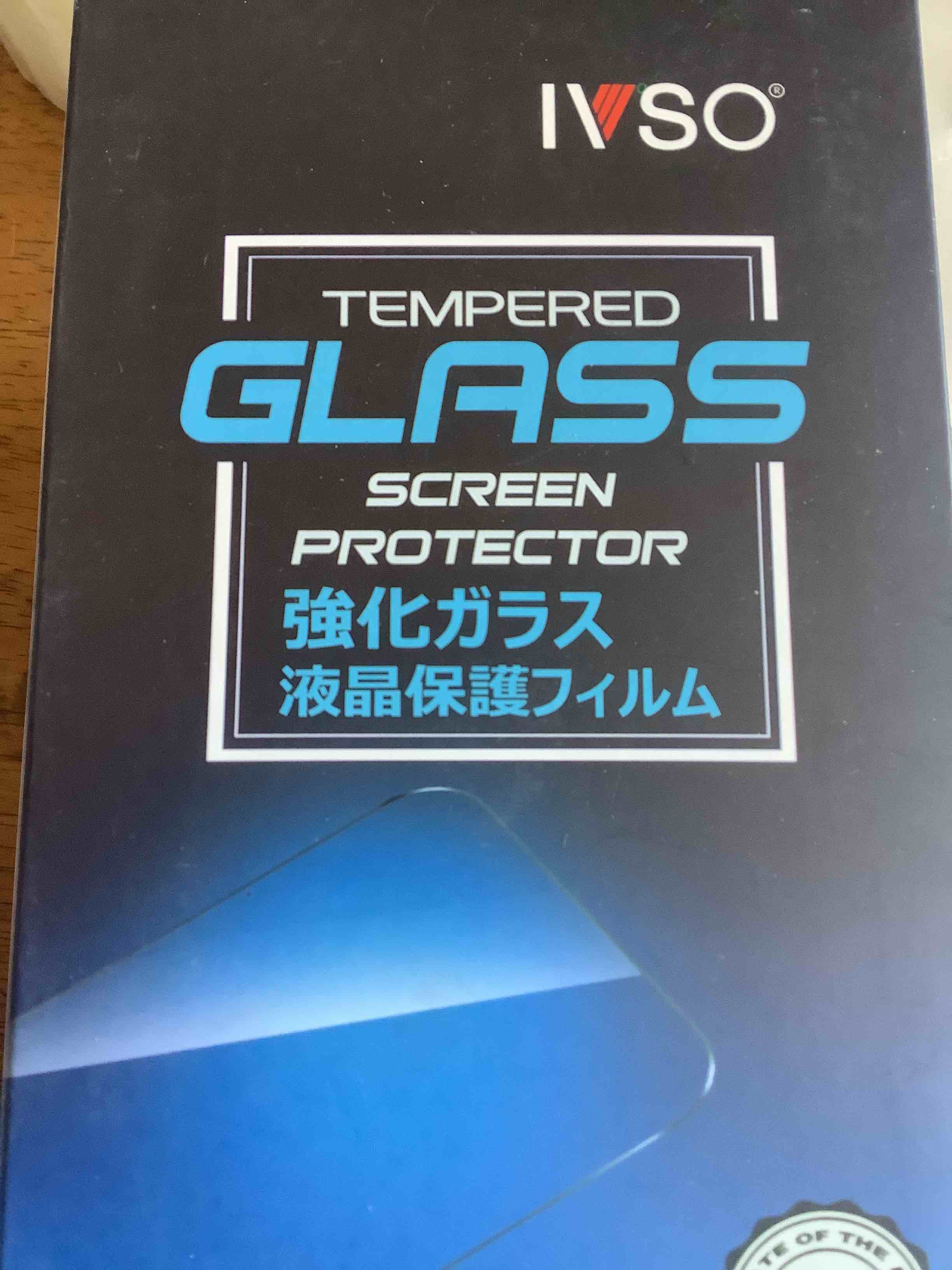 IVSO Screen Protector for iPhone 11 Pro, for iPhone Xs, for iPhone X, 5.8-Inch, Tempered Glass Film, 2-Pack