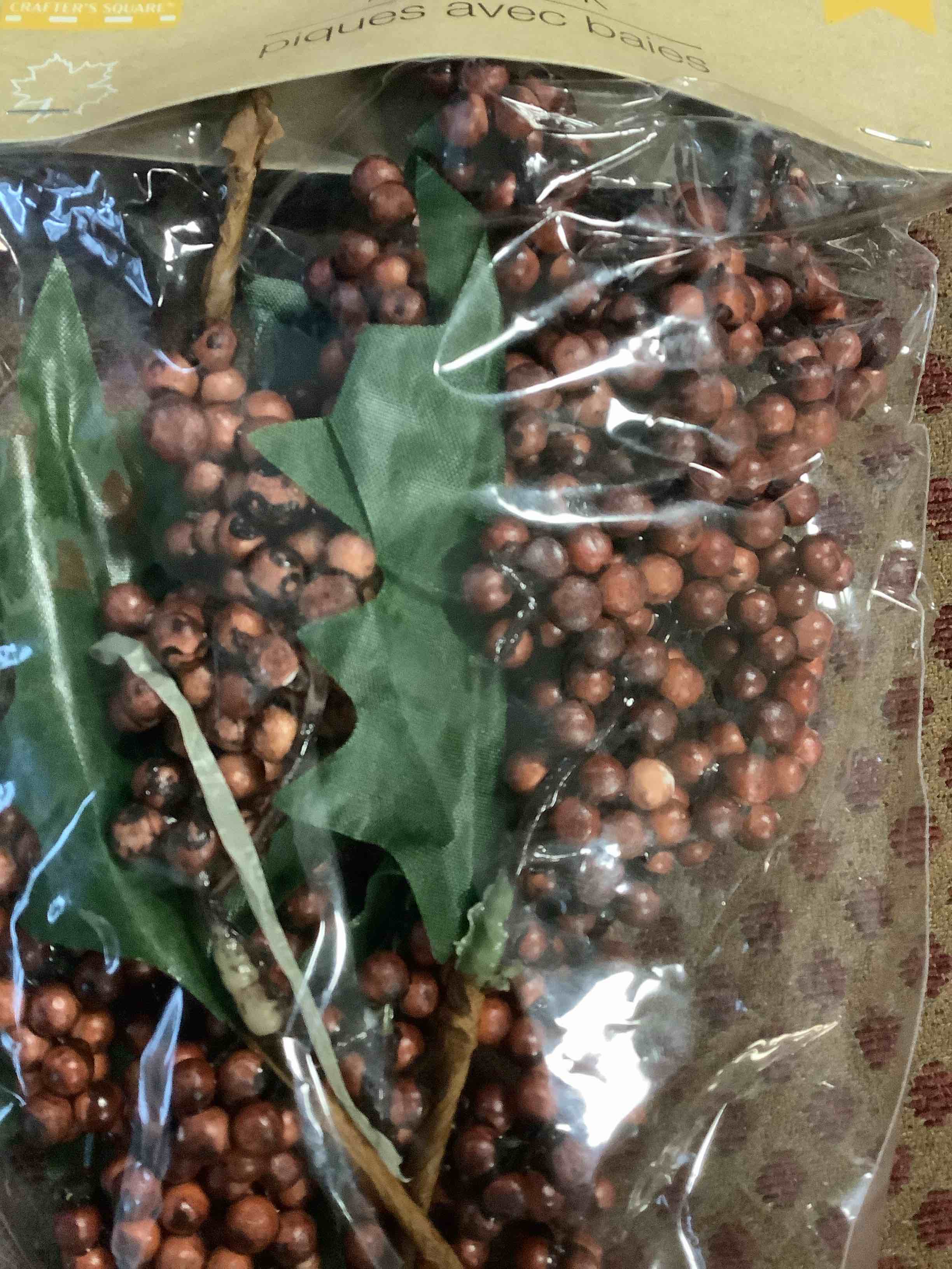 Christmas Holiday Flower Floral Small Berry Cluster