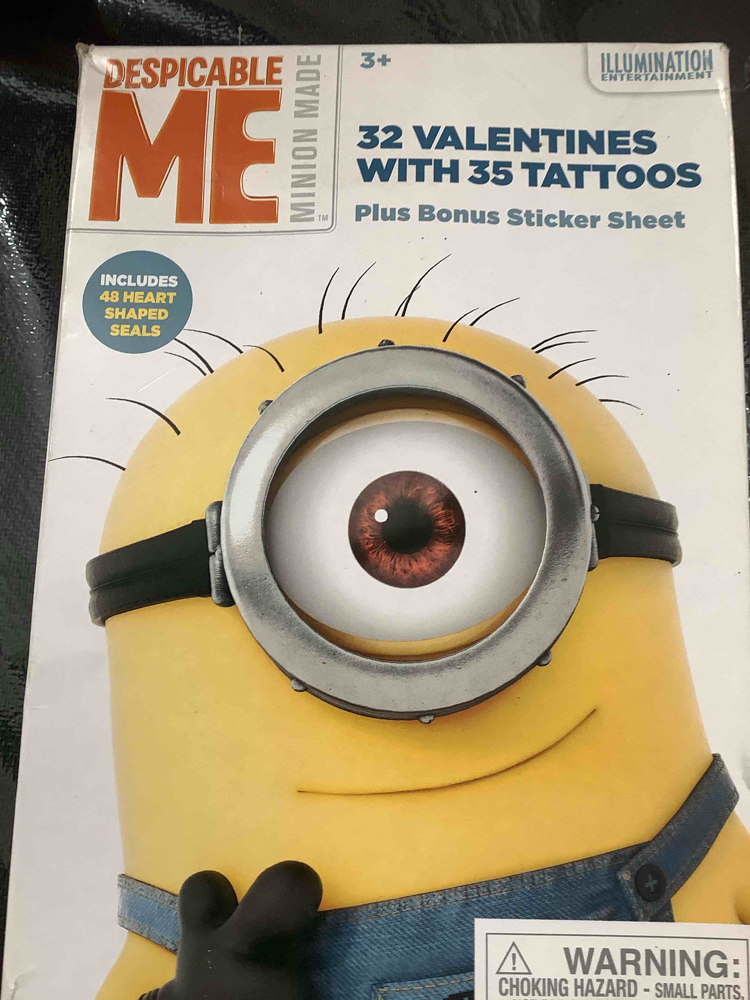 Despicable Me 32 Valentines with 35 Tattoos