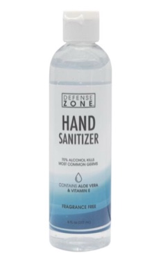 Defense Zone Hand Sanitizer 