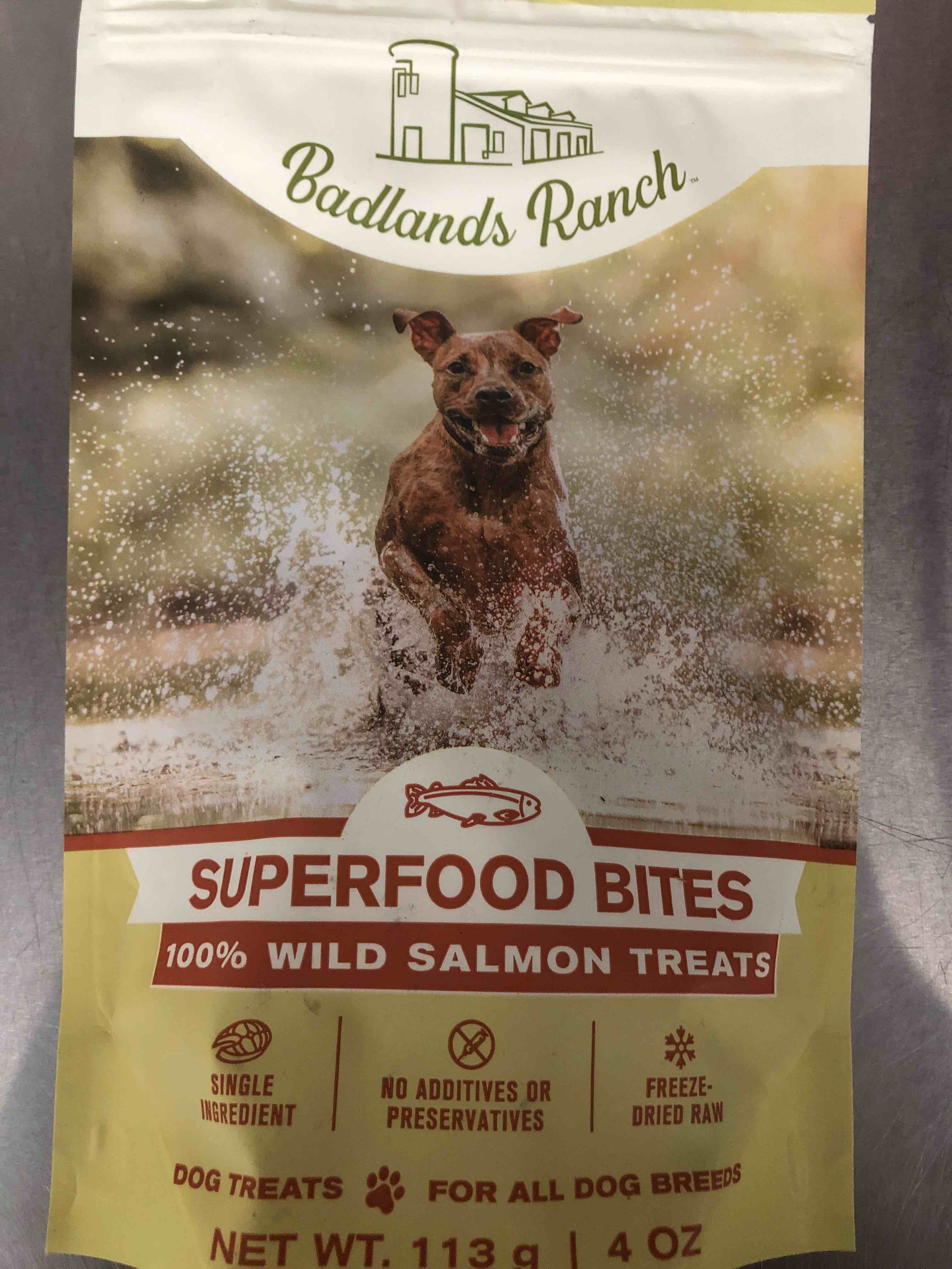 Badlands Ranch Superfood Bites Salmon Dog Treats