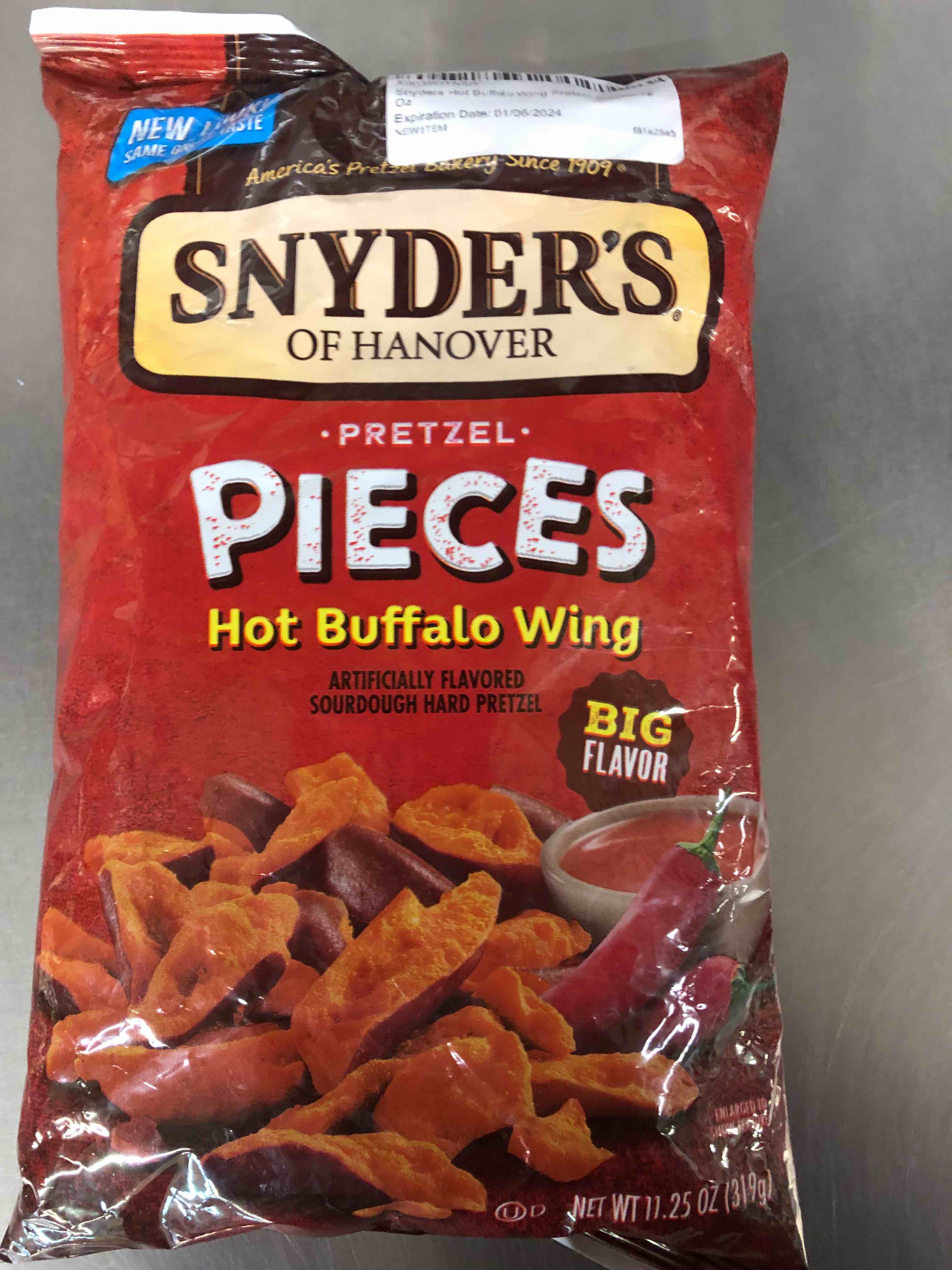 Snyders Hot Buffalo Wing Pretzel Pieces