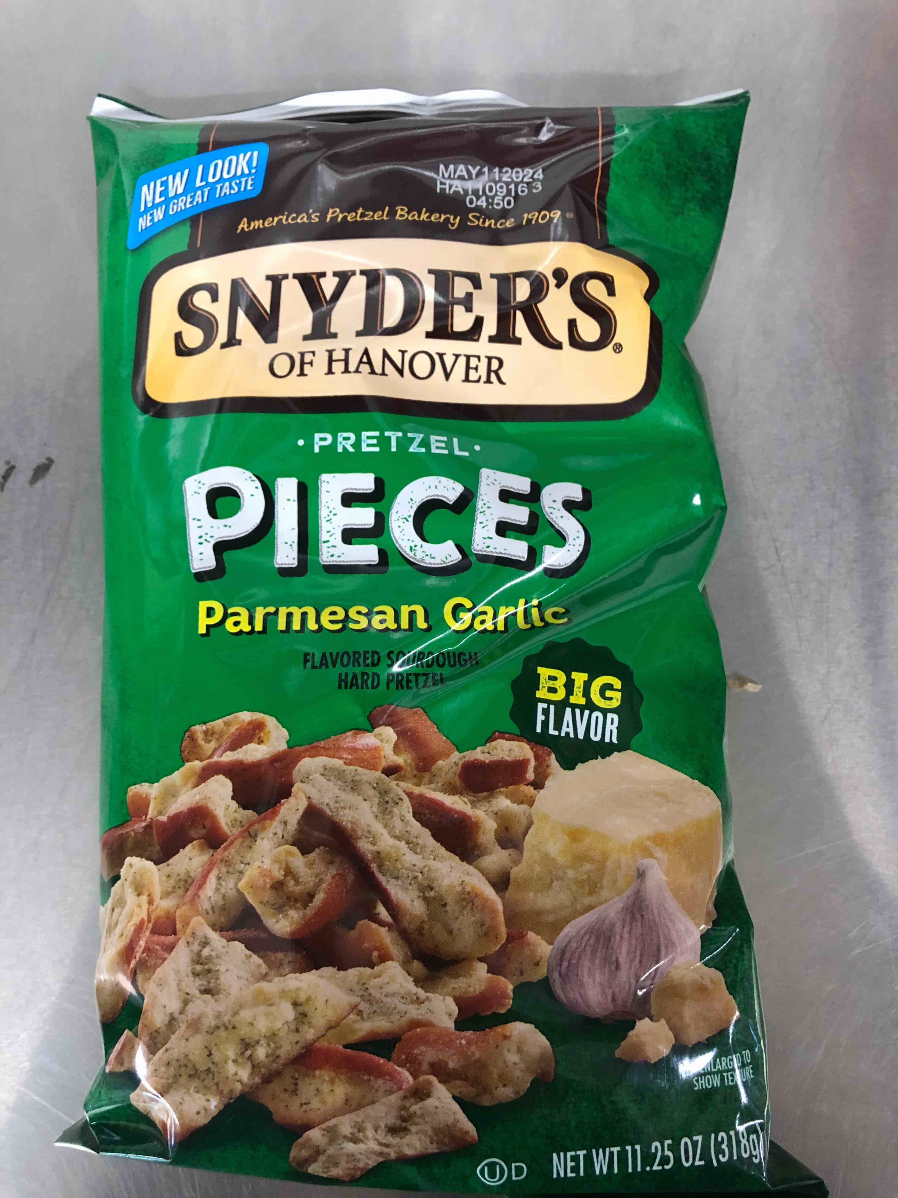 Snyders of Hanover Parmesan Garlic Pieces 11 Oz