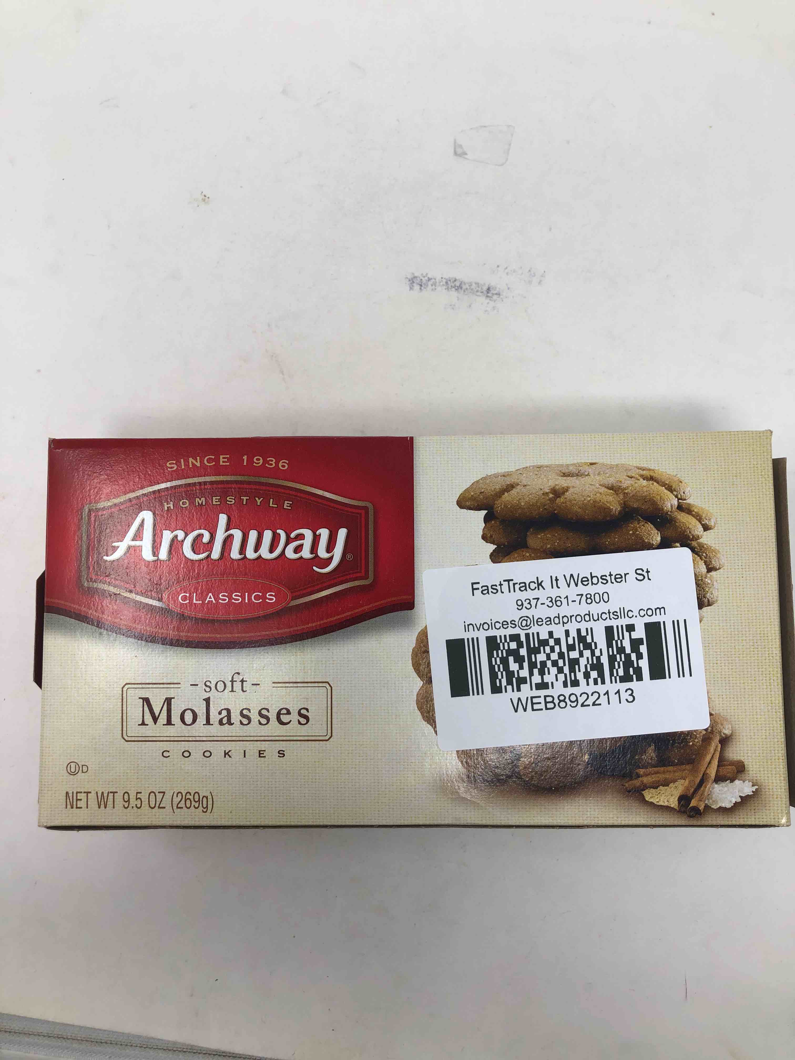 Archway Archway Classic Soft Old-Fashioned Molasses Cookies, 9.5 Ounce