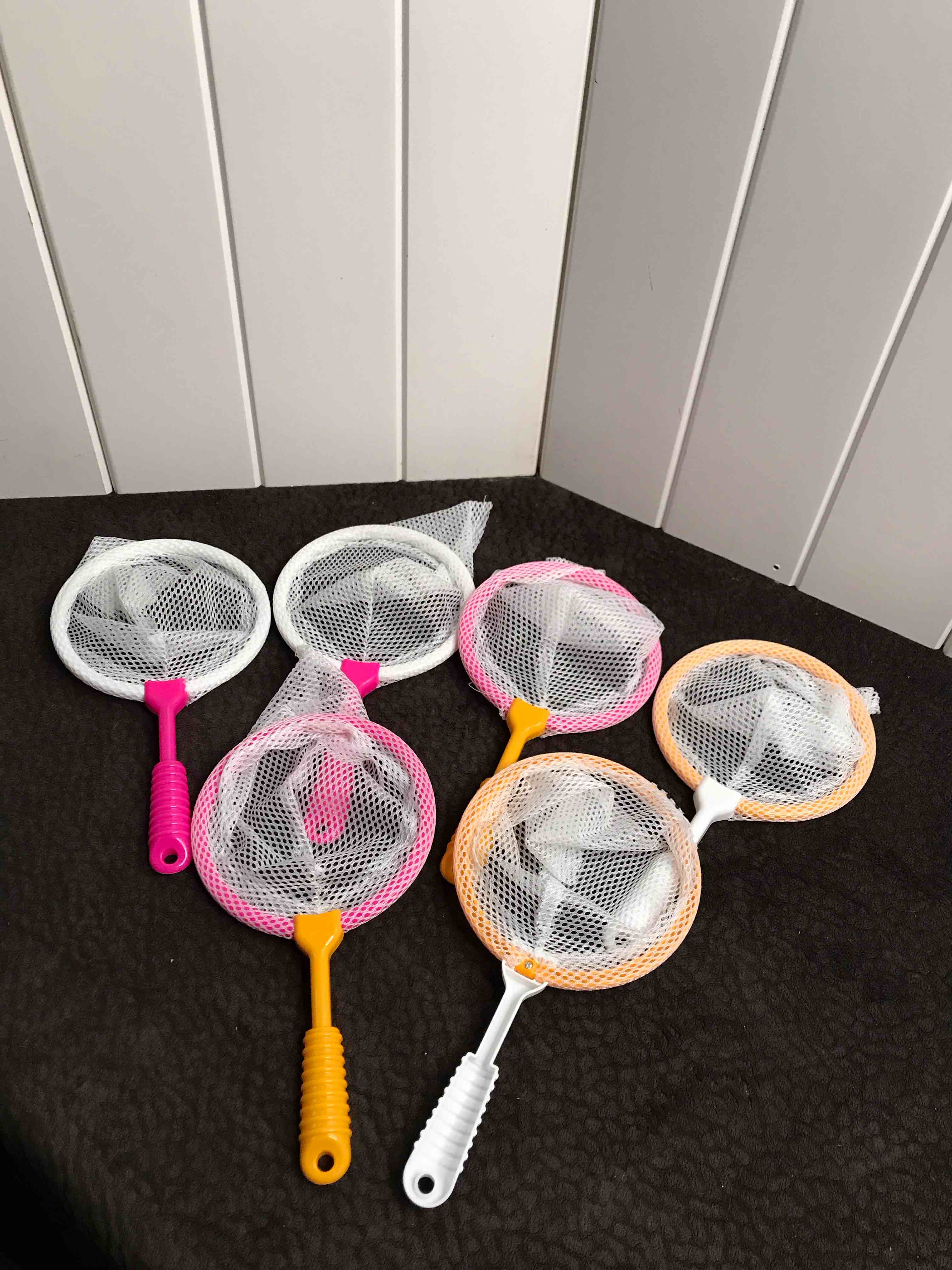 Shindel Durable Kids Bug Catcher Nets, 6PCS Insect Collecting Net Bath Toy Adventure Tool Early Learning Tool for Specimen Observation