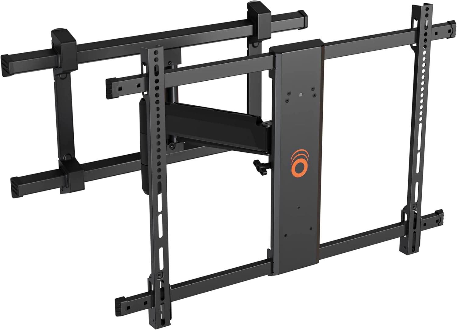 ECHOGEAR XL Full Motion TV Wall Mount - Universal Bracket for Big TVs Up to 90" - Smooth Full Motion Plus Easy 3 Step Install with Pre-Assembled TV Interface - Ideal for OLED & QLED TVs