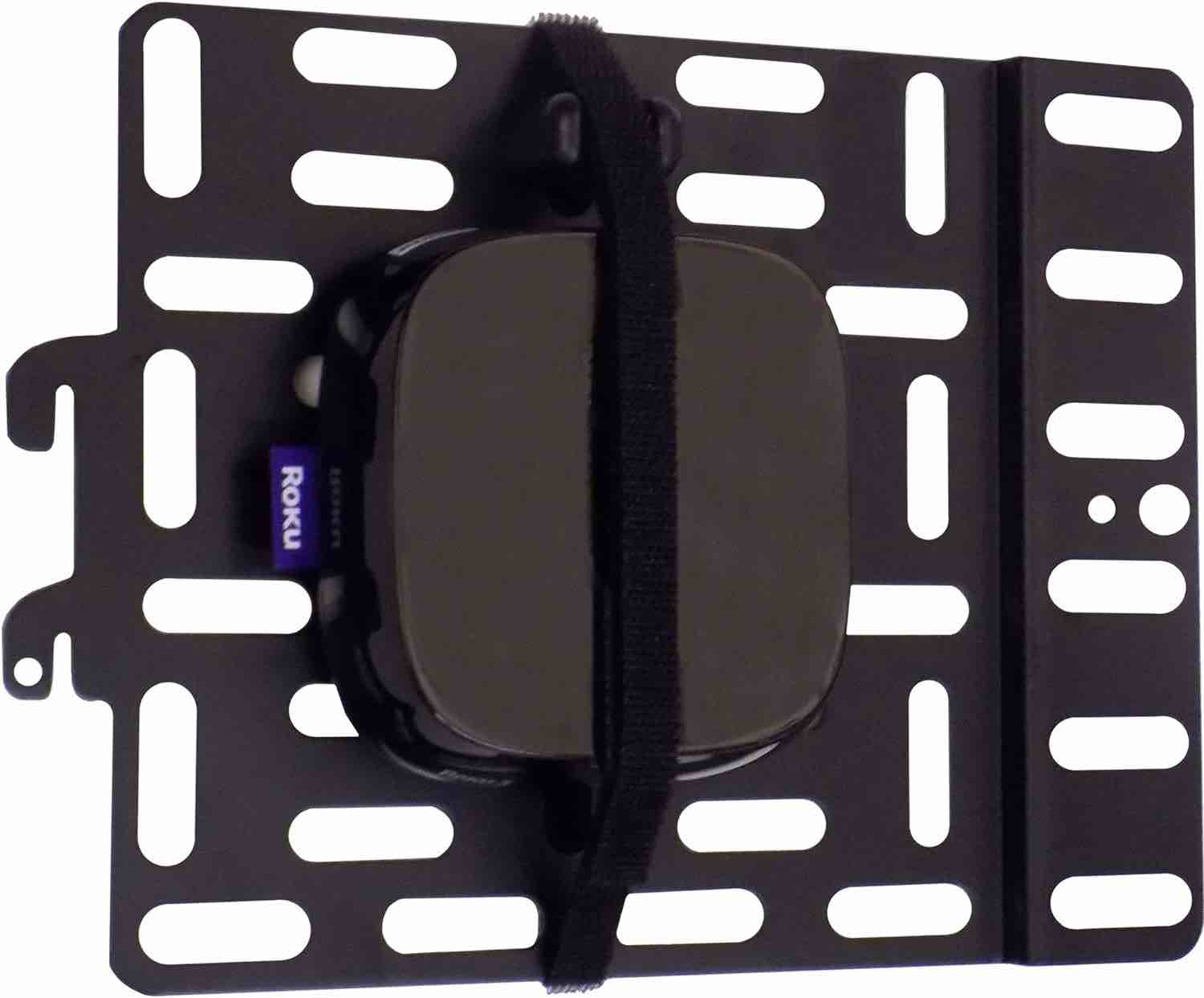 Universal Streaming Device Mount Holds Media Devices Up to 3lbs Securely Behind Flat Screen TVs - Compatible with Apple TV, Roku, Amazon Fire TV, TiVo Mini, and More - Echo-SDMU