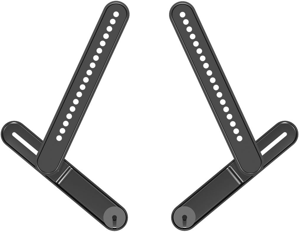 Sanus Soundbar Mount for Most Soundbars up to 15 lbs - Features Simple Install and Tool-Free Adjustments - Compatible with Most TVs and Mounts - SOA-SBM1