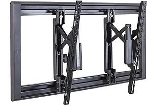 SANUS Advanced Tilt 4D Premium TV Wall Mount Bracket For Most 42"- 90" Flat Screen TVs - Universal Low Profile Tilting TV Mount. Fits 16",18",24" Studs-Max Weight 150 lbs & Max VESA 600 x 400mm - OLT7