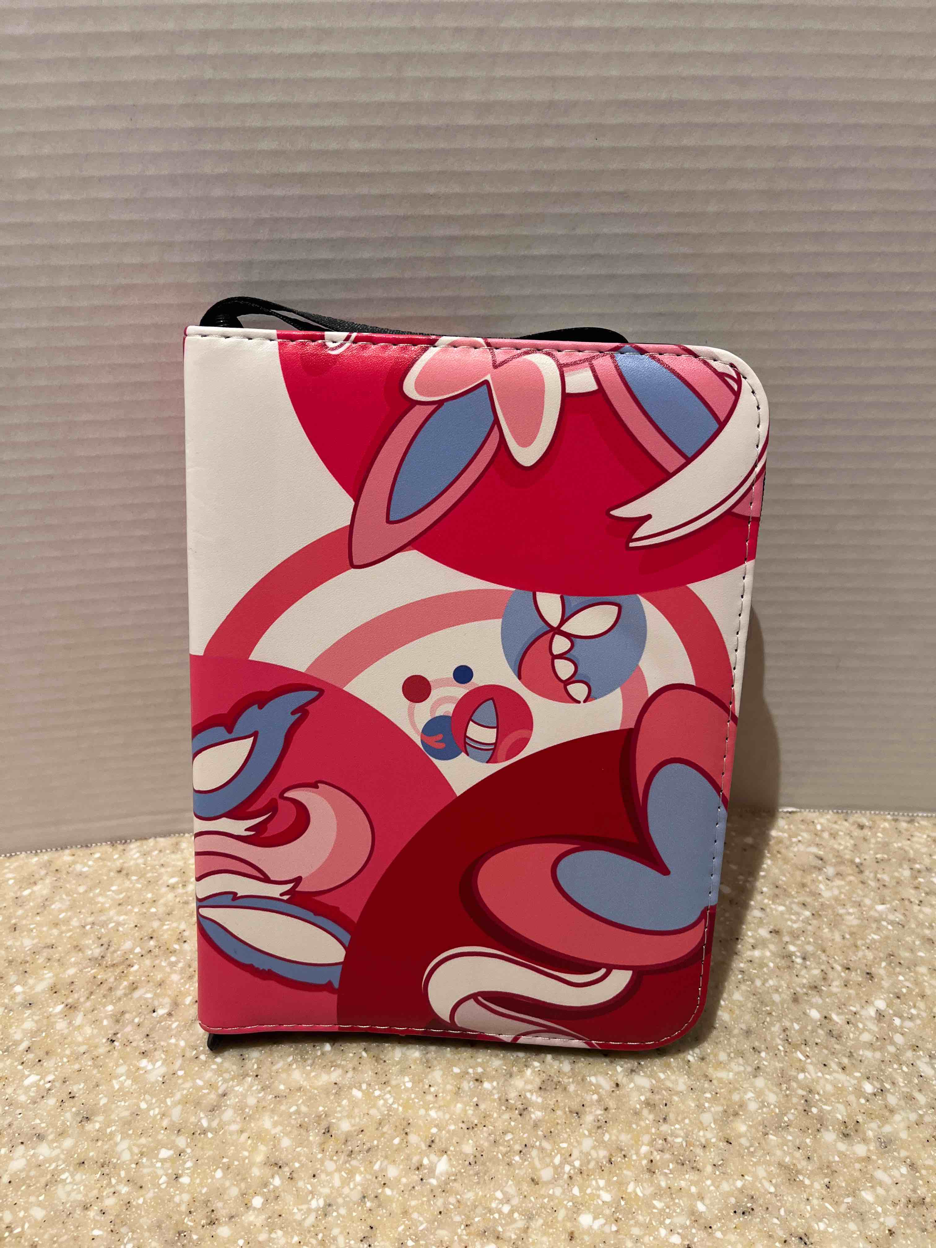 Card Binder 4-Pocket with 50 Removable Sheets Holds 400 Cards, Portable Waterproof Trading Card Holder for Game Cards, Yugioh, MTG, Trading Card Holder Gifts for Boys Girls 