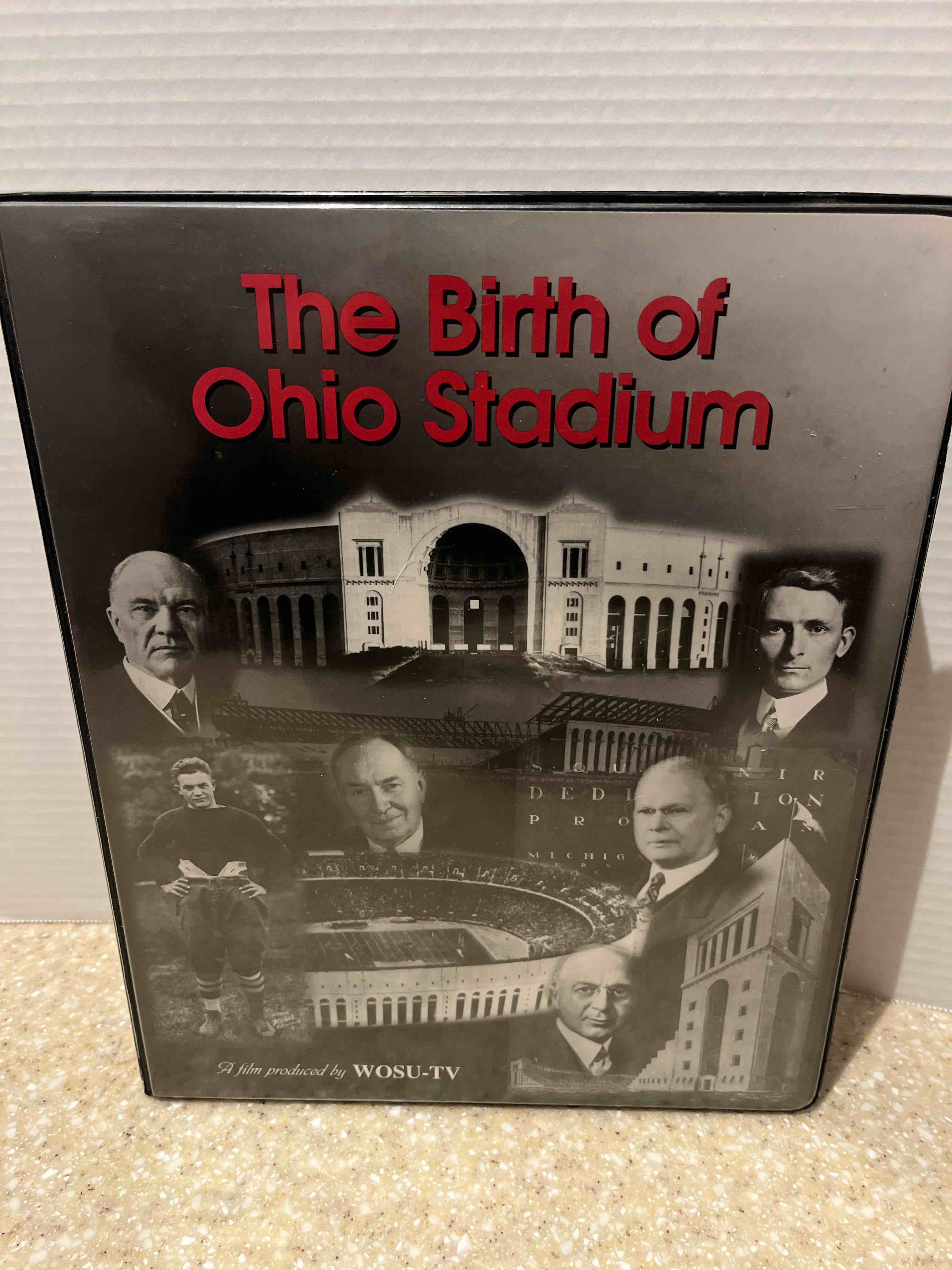 The Birth of Ohio Stadium Vintage VHS Tape CD and Book  