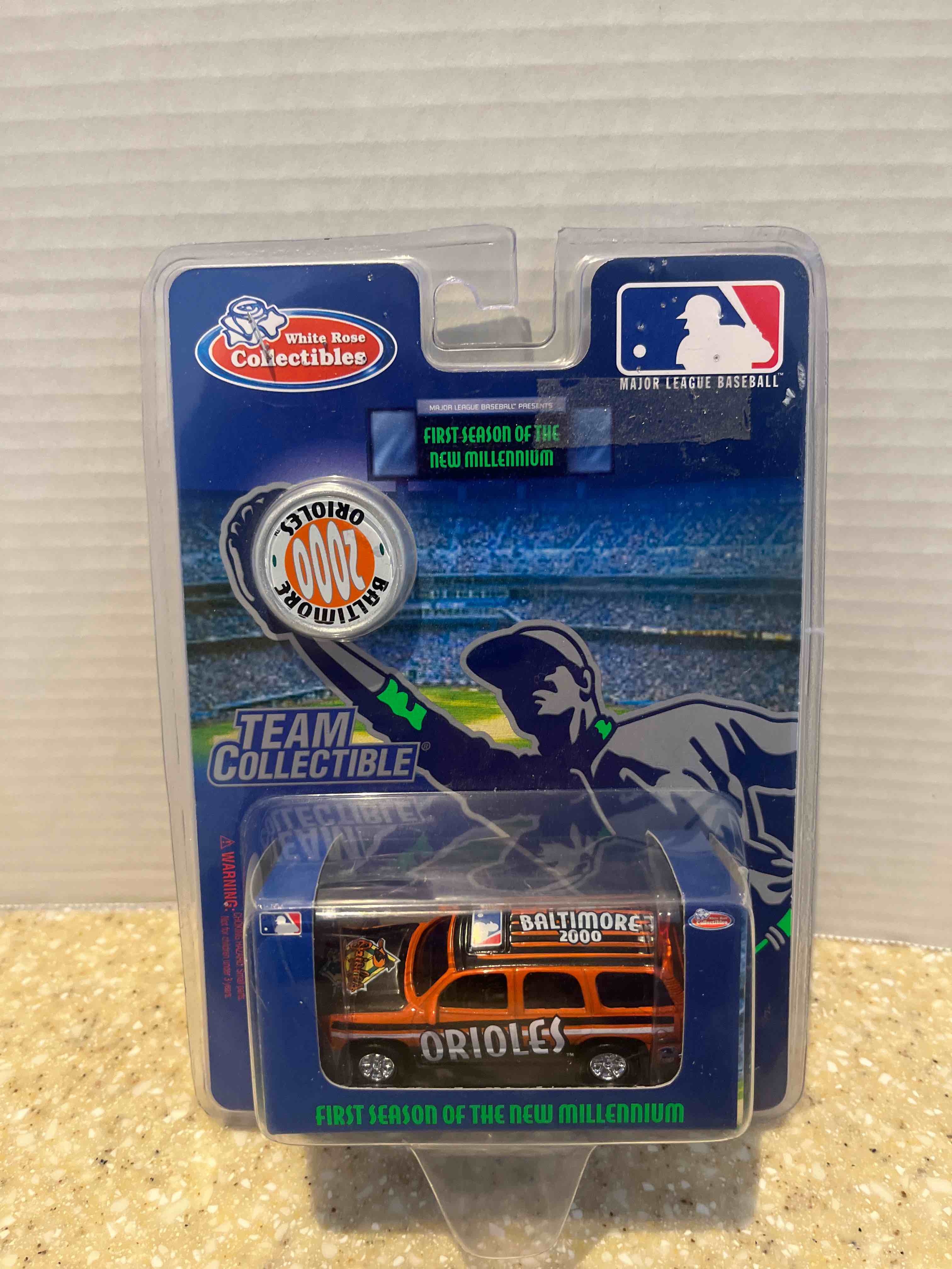 White Rose Collectibles Baltimore Orioles 2000 Sealed Team Collectible SUV 