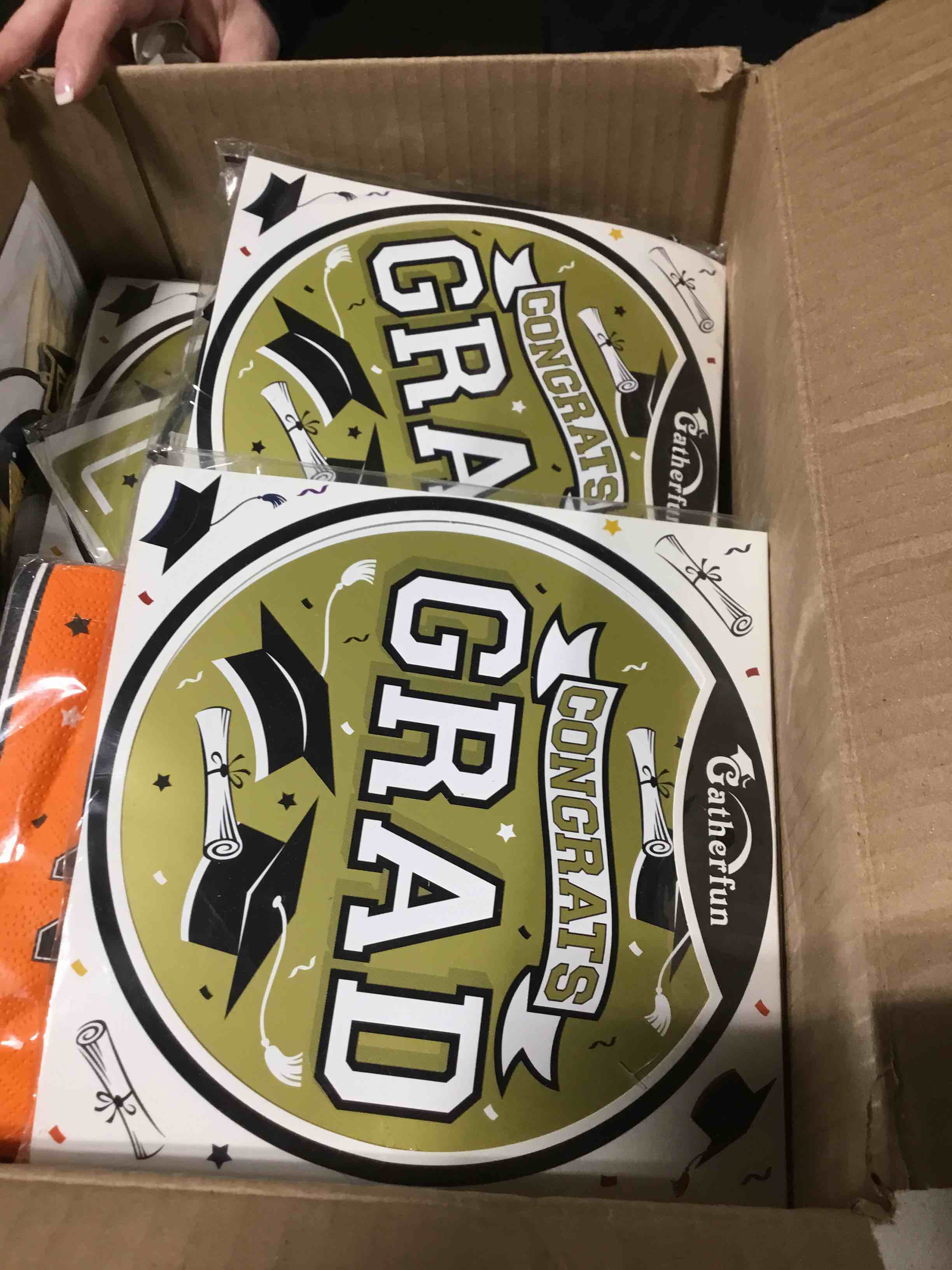 Box of 2023 Graduation Decorations