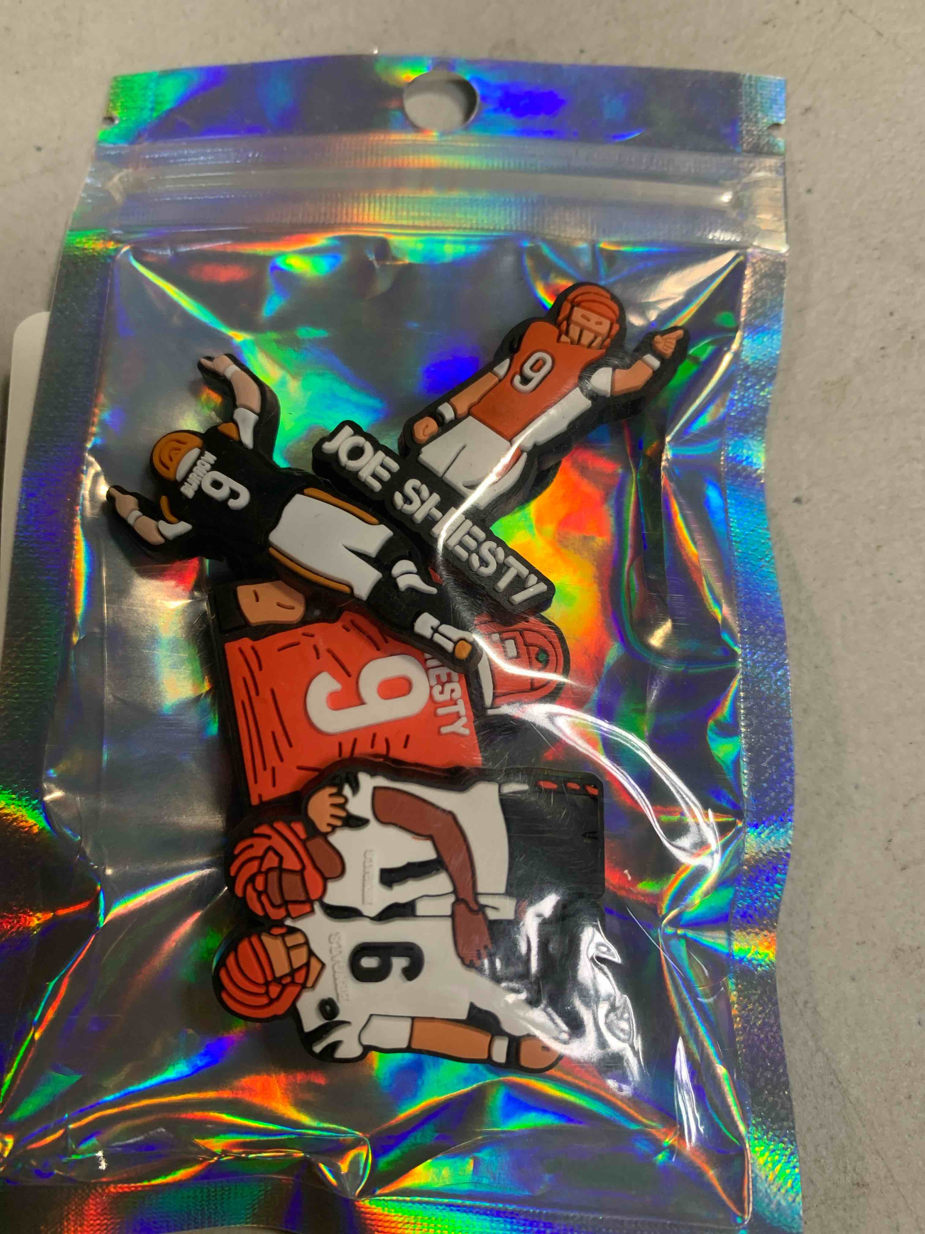 Cincinnati bengals croc charms Joe burrow shiesty 