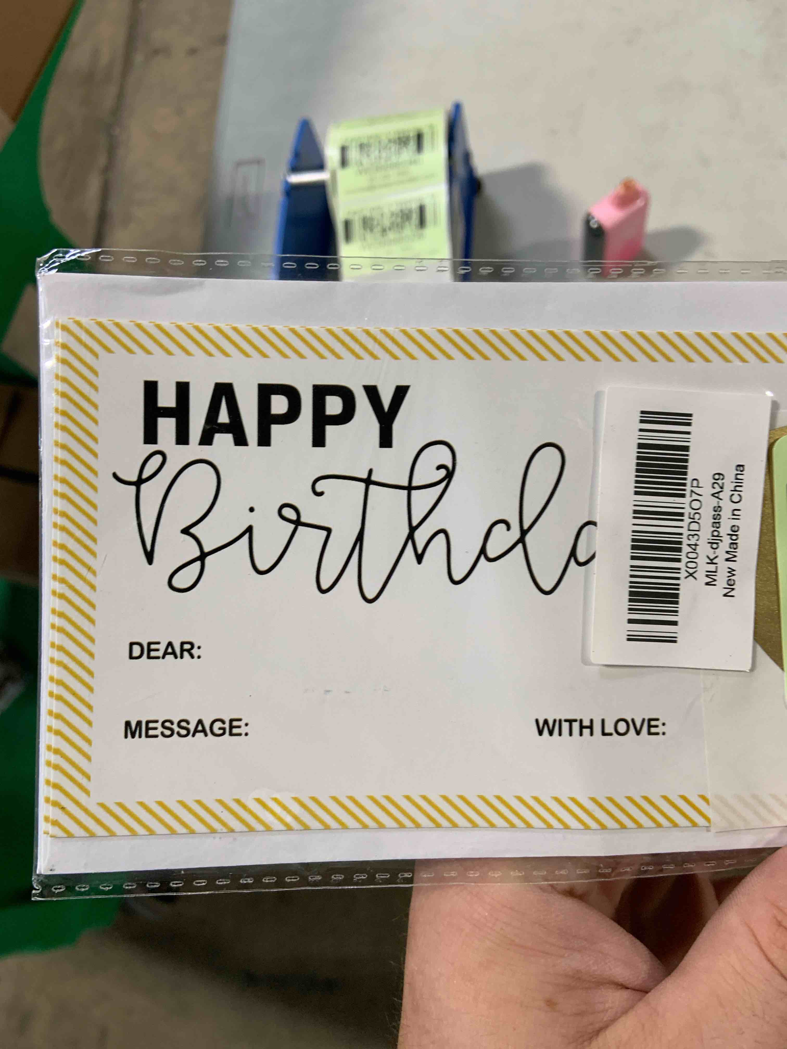 happy birthday Travel Ticket 5 Set Make Your Own DIY Boarding Pass Surprise Reveal Card for Holiday Christmas Wedding Birthday Anniversary Party Supply(gold)