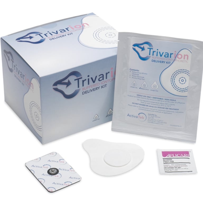 Trivarion® Iontophoresis Delivery Kit 12 count 