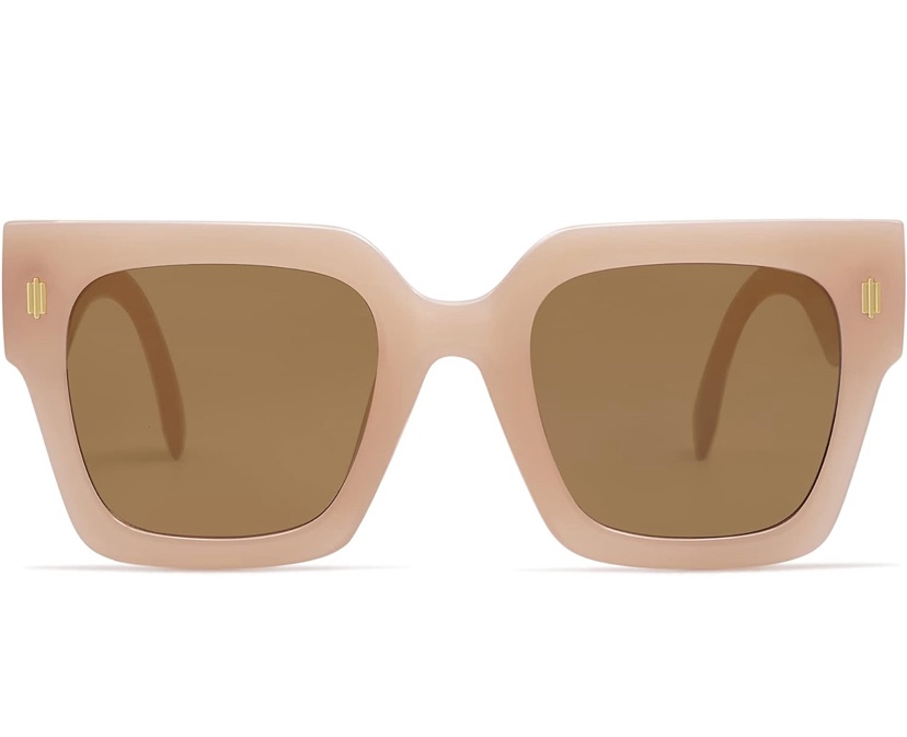 SOJOS Vintage Oversized Square Sunglasses for Women,Retro Womens Luxury Big Large Sun Glasses UV400 SJ2194