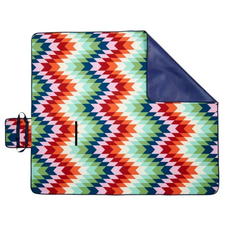 Ozark Trail Outdoor Blanket/Tent Rug Portable with a Foldable Design for Picnic Camping and Tent Floors (60x70)