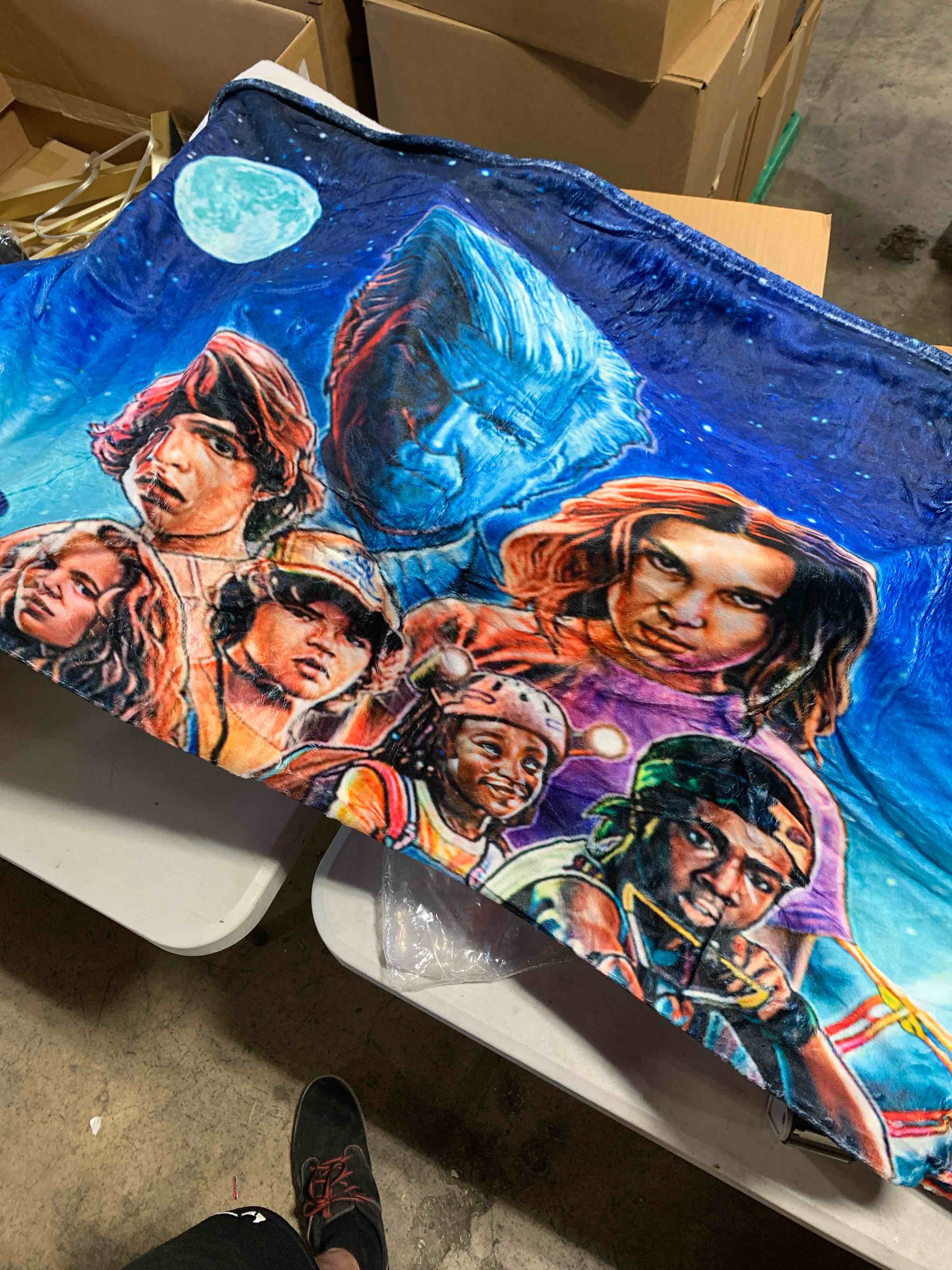 STRANGER THINGS BLANKET