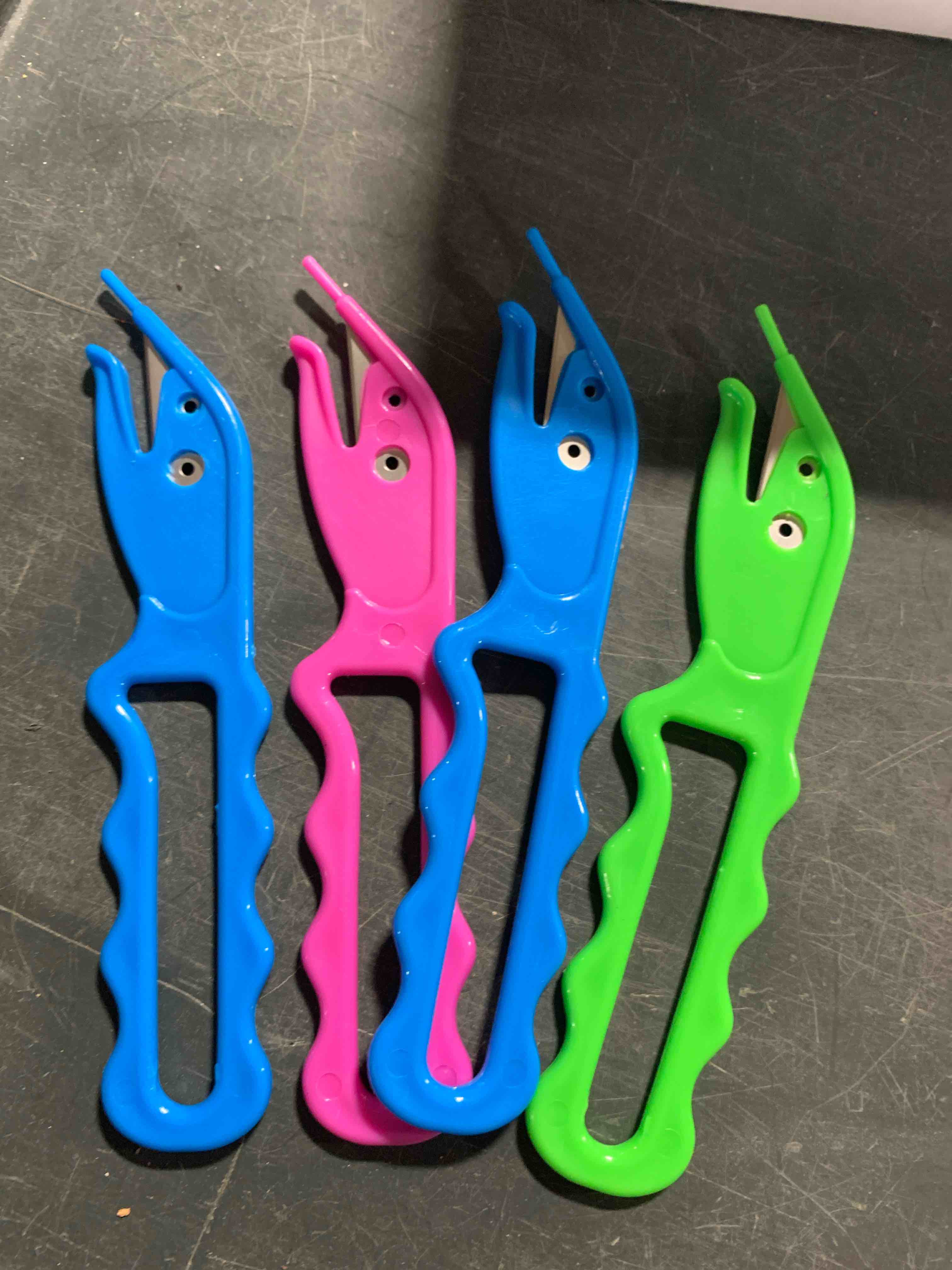 Hair elastic band cutter four piece