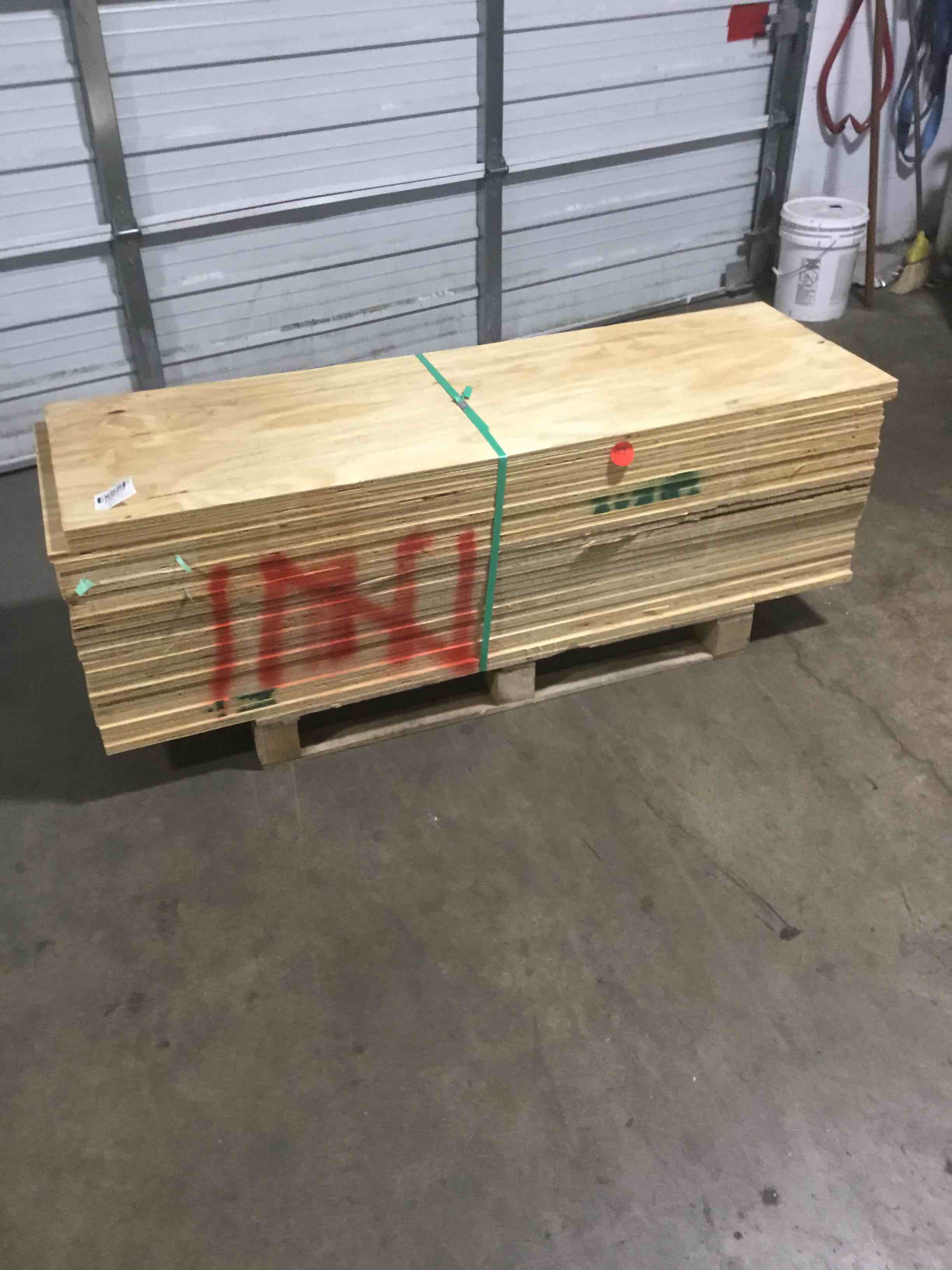 3/4” Plywood Drops 20”x67” 