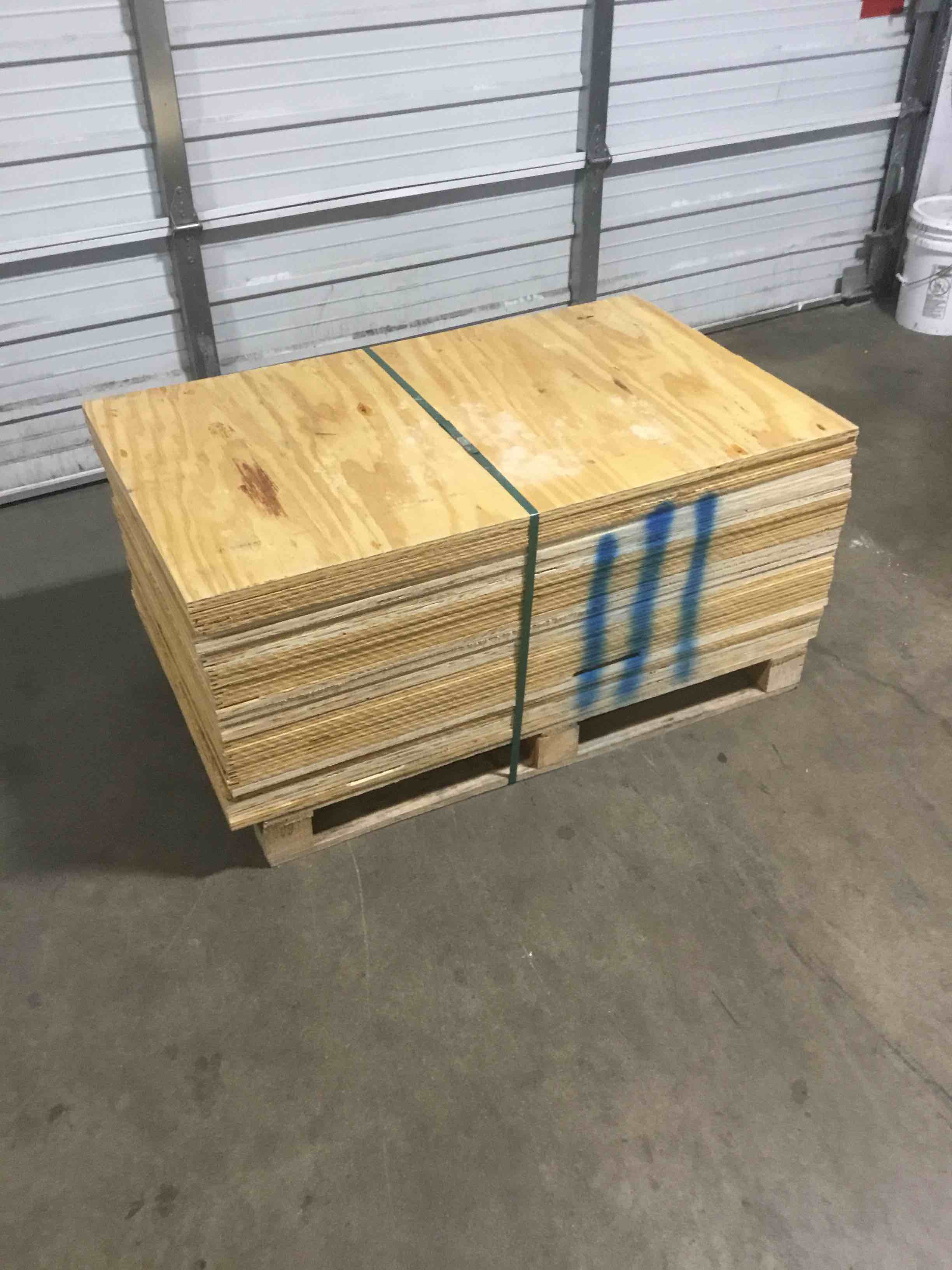 3/4” Plywood Drops 48”x28” 