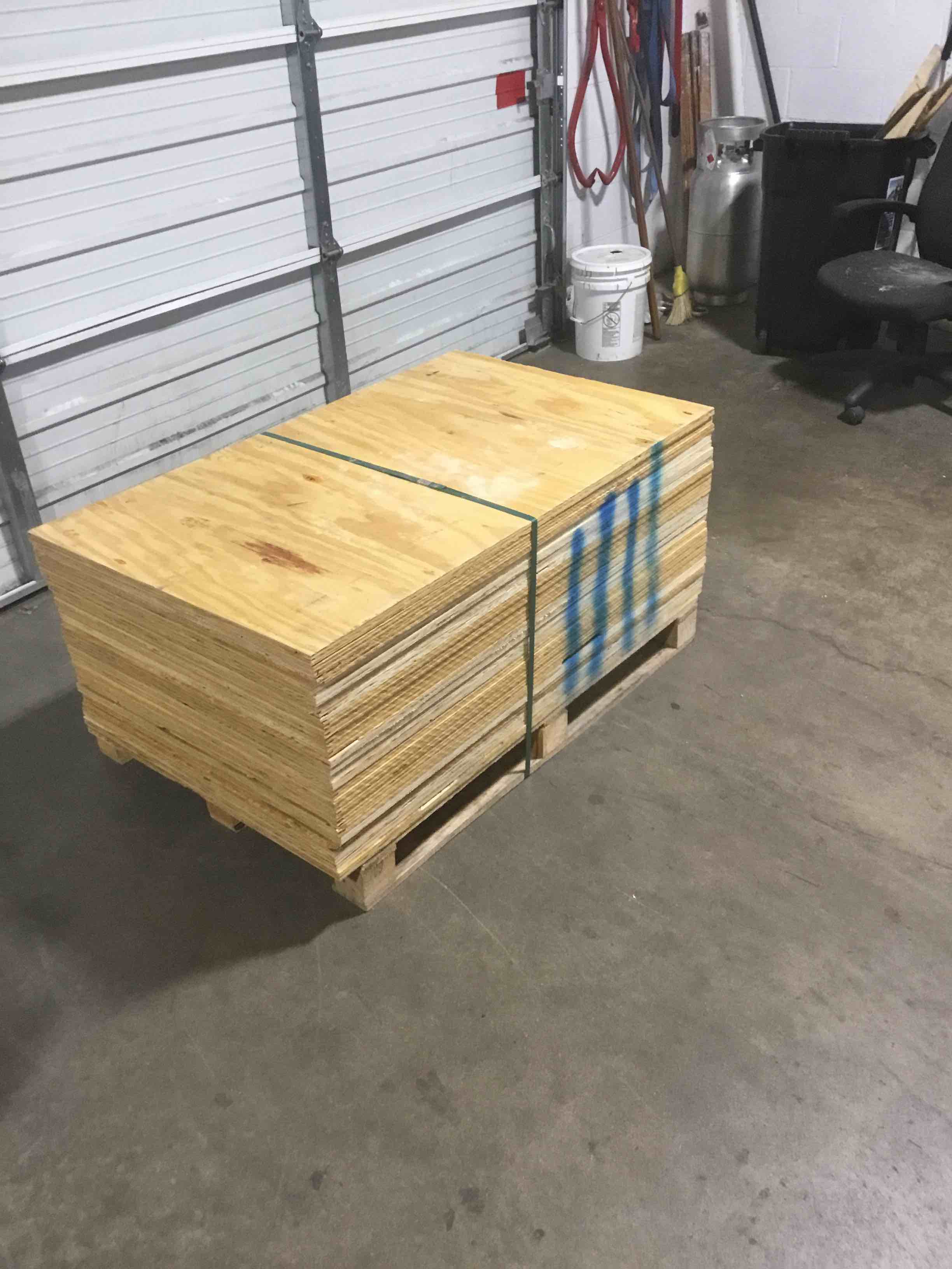 3/4” Plywood Drops 48”x28” 