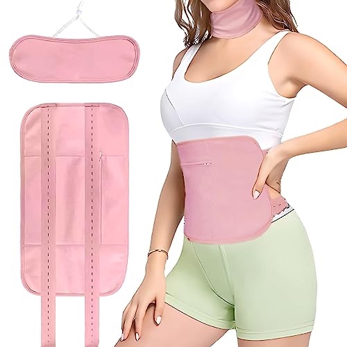 Reusable Castor Oil Pack for Liver Detox, Mess-Free & Comfortable Sleep Fit, Organic Cotton Flannel, Designed by Naturopathic Doctor