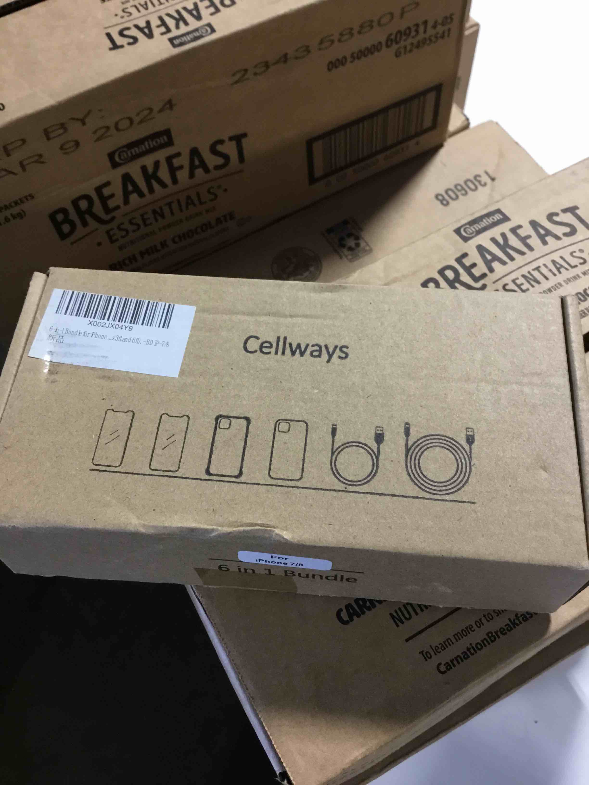 CELLWAYS 6 IN 1 BUNDLE FOR IPHONE 7/8
