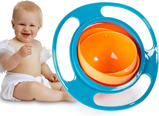 360 Spill Resistant Gyro Bowl with Lid