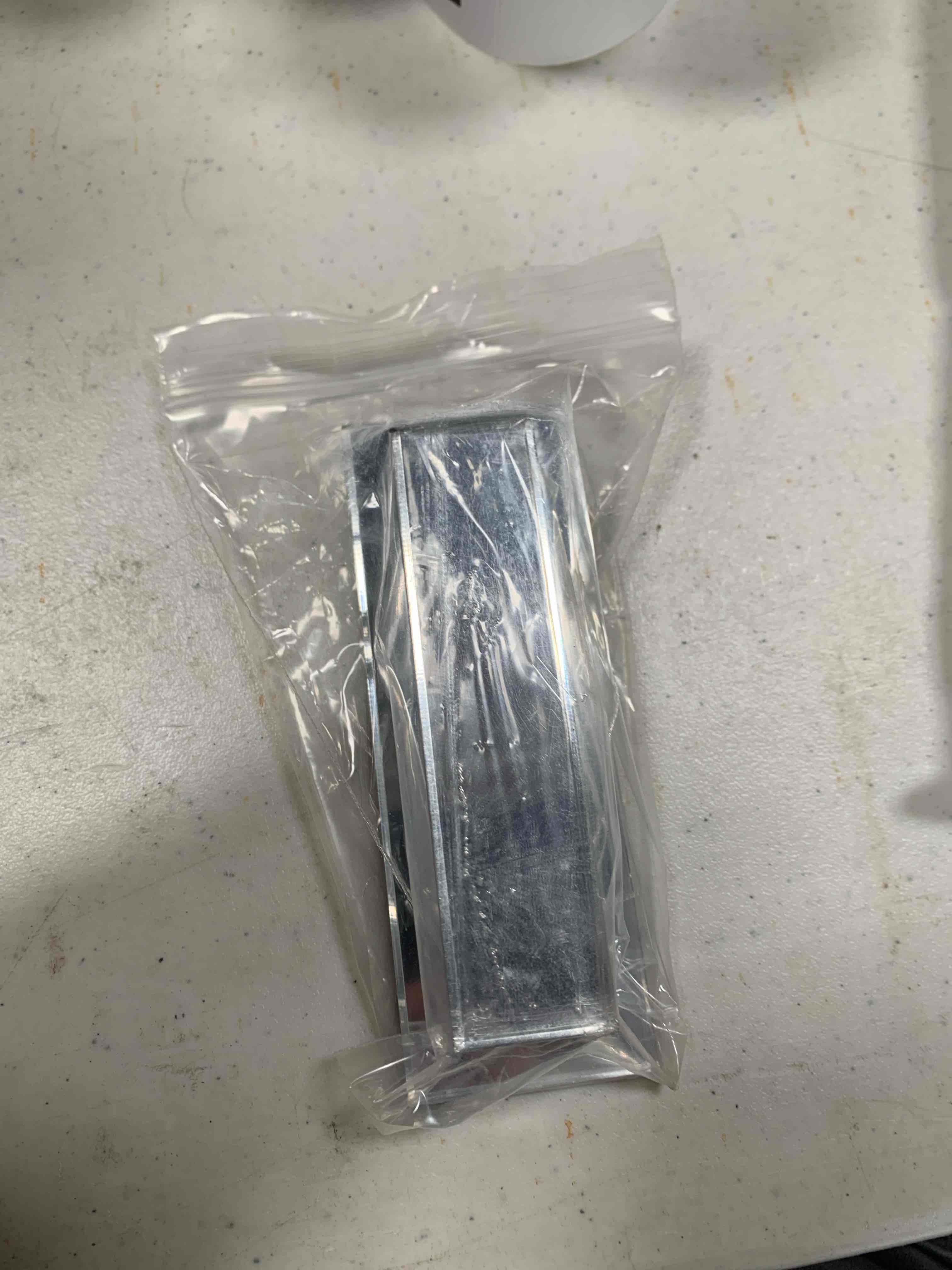 Glass door handles 