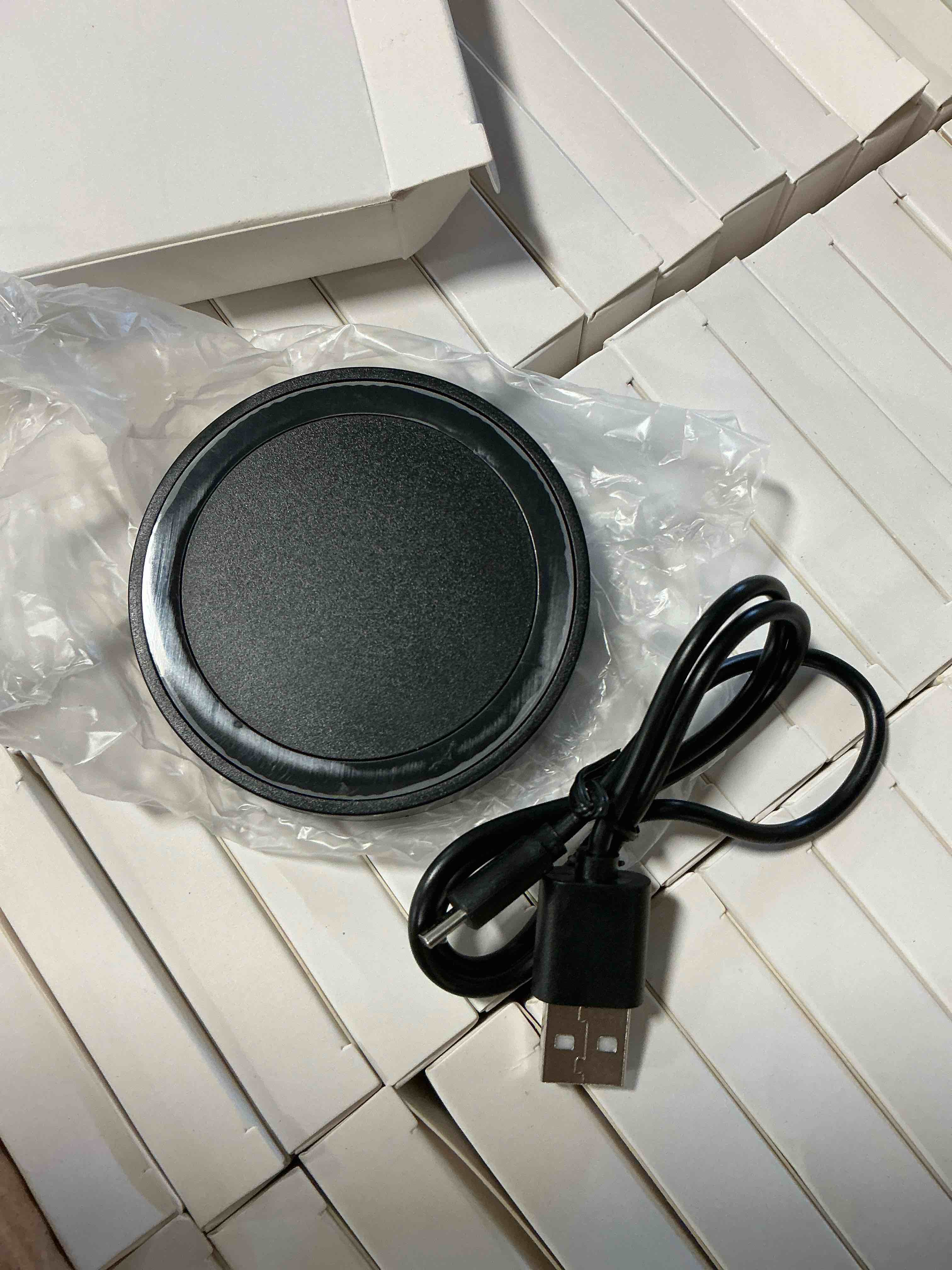 4- Wireless Charging Pad, black your bid per item 