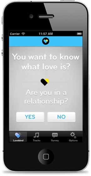 Lovebind Screenshot on iPhone 4