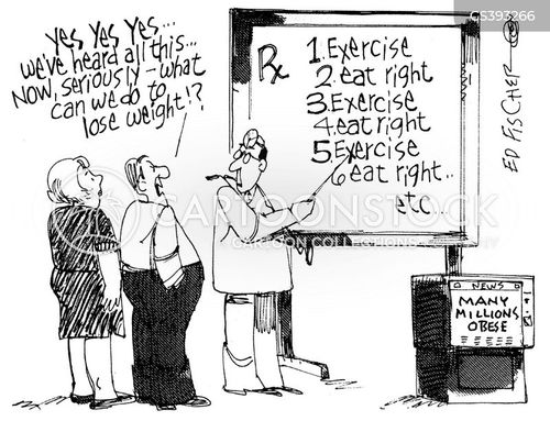 Weight Loss News and Political Cartoons
