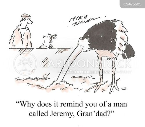 Ostrich News And Political Cartoons