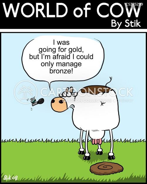 Bronze Medal Cartoons and Comics funny pictures from CartoonStock