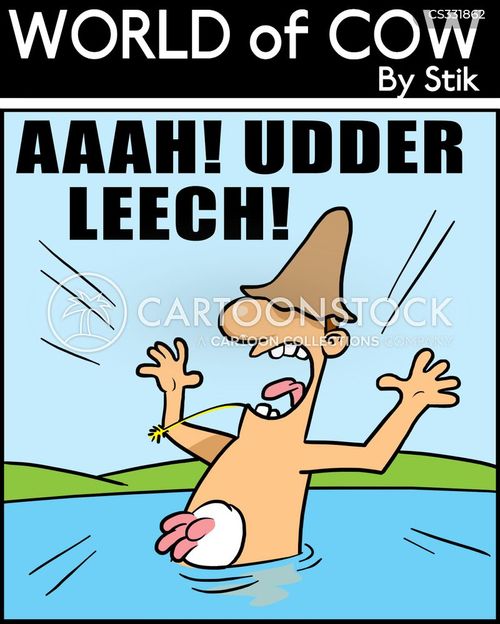 Leeches Cartoons and Comics funny pictures from CartoonStock