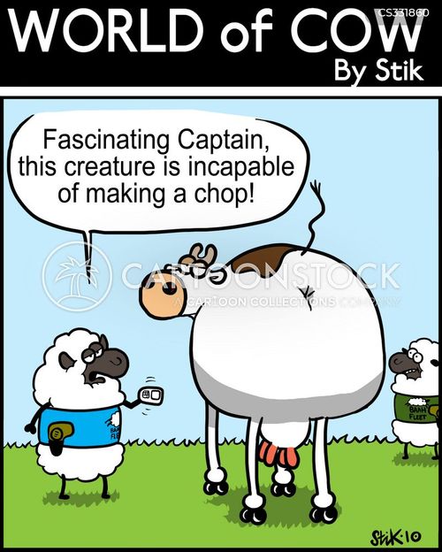 Lamb Chops Cartoons and Comics funny pictures from CartoonStock
