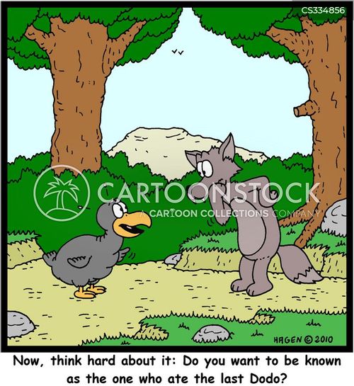 Extinct Animals Cartoon