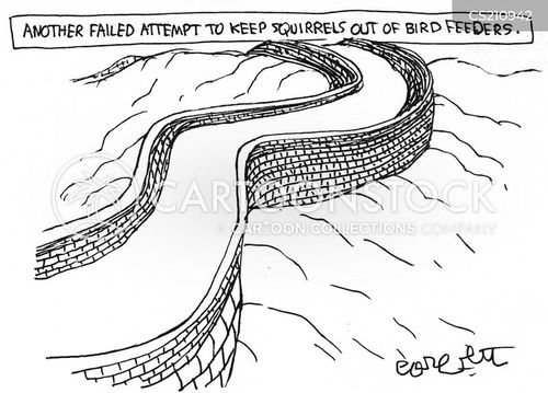 Feeding Squirrels Cartoons and Comics funny pictures from CartoonStock