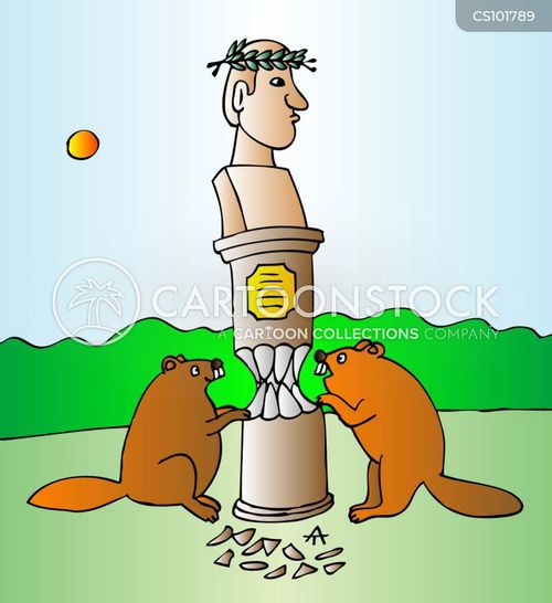 Greek Statues Cartoons and Comics funny pictures from CartoonStock