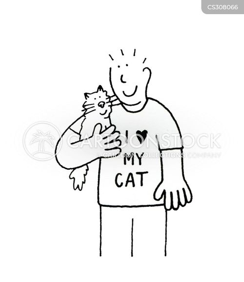 Cat People Cartoons and Comics funny pictures from CartoonStock