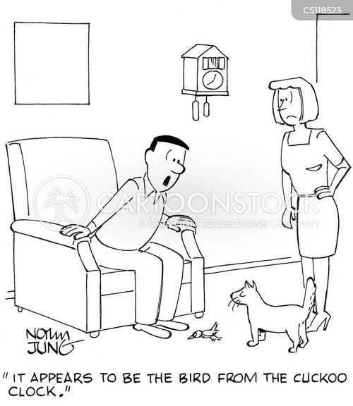 Cuckoo Clock Cartoons and Comics funny pictures from CartoonStock