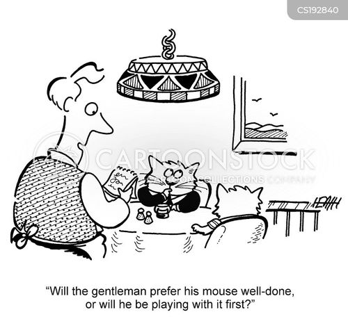 Meat Eaters Cartoons and Comics funny pictures from CartoonStock