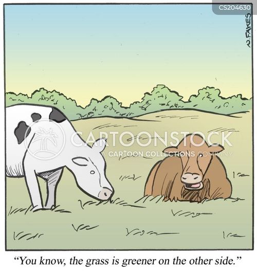 Grass Is Greener Cartoons And Comics Funny Pictures From