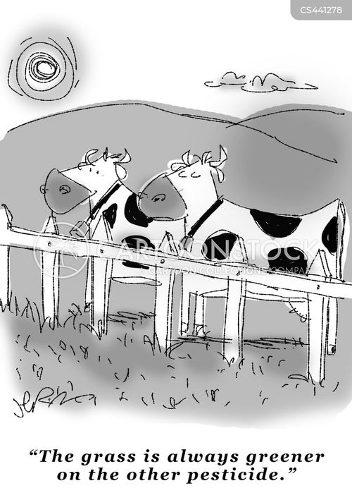 Grass Is Always Greener Cartoons and Comics funny pictures from