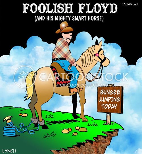 Bungee Cord Cartoons and Comics funny pictures from CartoonStock